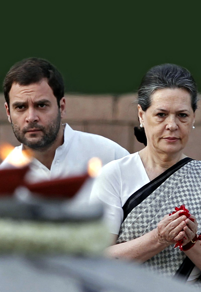 Rahul Gandhi is not keen on becoming prime minister. His mother Sonia has made it clear she won't ever take up the post.