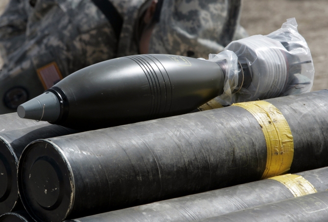 Mortar rockets are seen on display. Image for representation only.