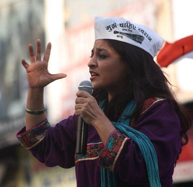 AAP leader Shazia Ilmi