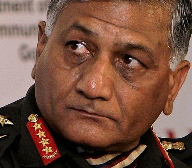 Former Army Chief General V K Singh