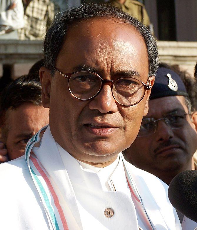 Congress general secretary Digvijaya Singh