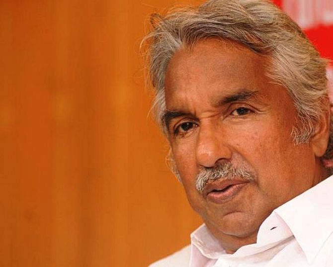 Kerala Chief Minister Oomen Chandy