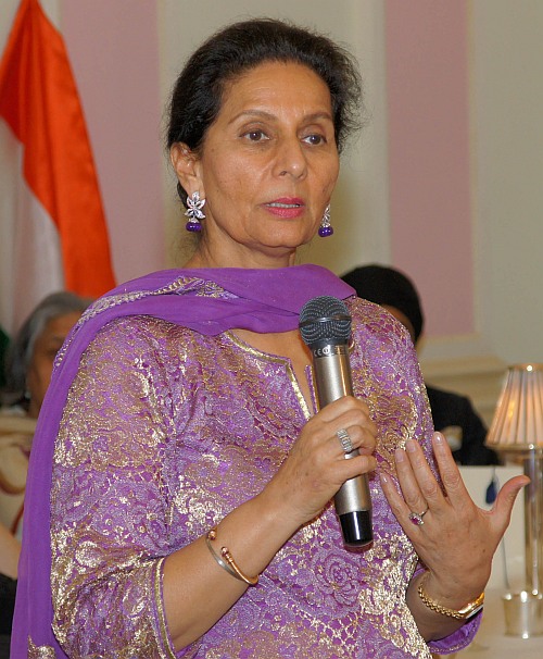 Preneet Kaur, the former Union minister