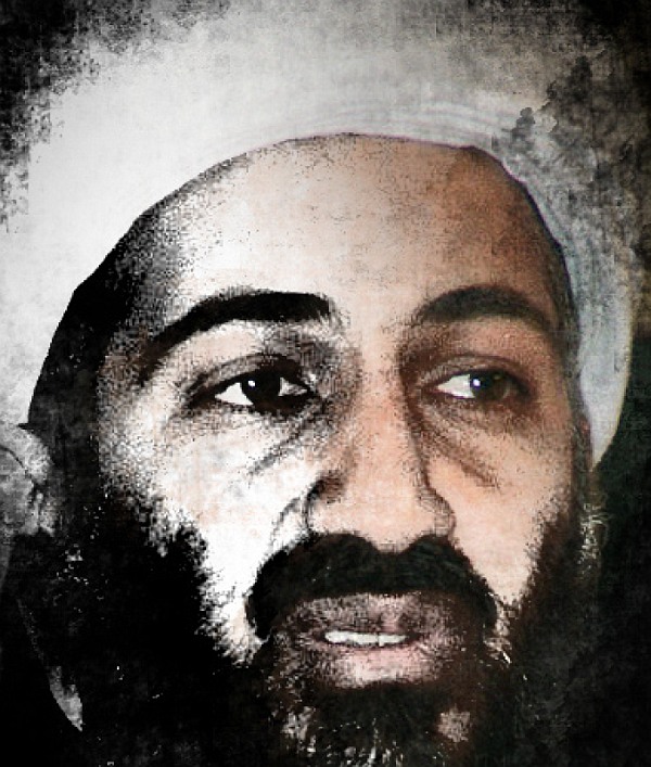 Above: Osama bin Laden, who was killed three years ago May 2; Below: Carlotta Gall.