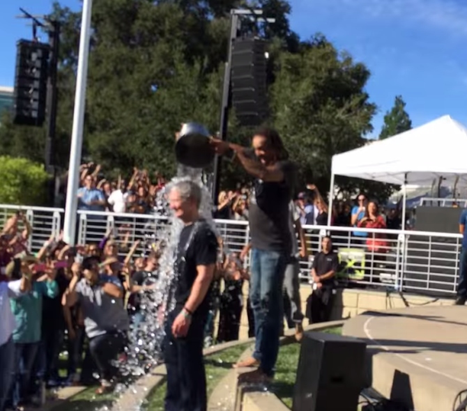 Apple CEO Tim Cook does it in style