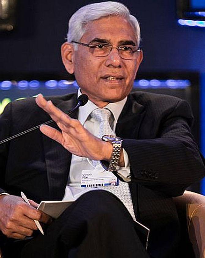 Former CAG Vinod Rai