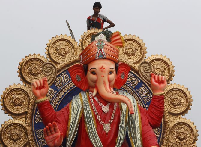 Ganesh Chaturthi is a 10-day festival in India