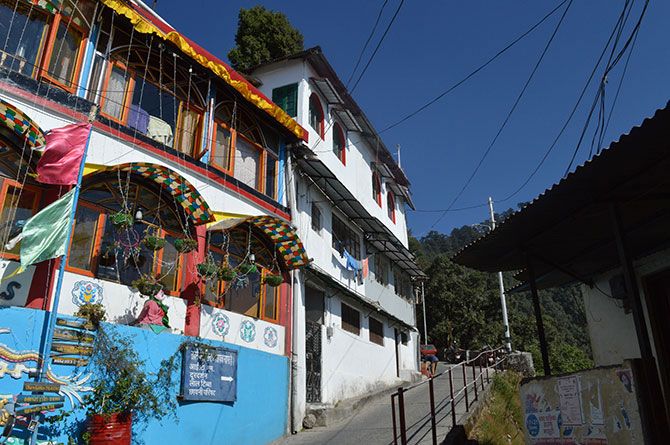 Ivy Cottage in Landour, his home