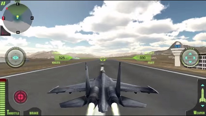 Try flying the frontline Sukhoi 30MKI fighter