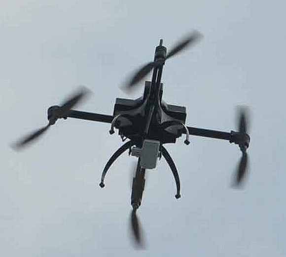A drone was deployed after the clashes in Saharanpur  
