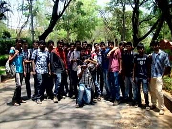The group of students from Hyderabad to went on an excursion to Himachal