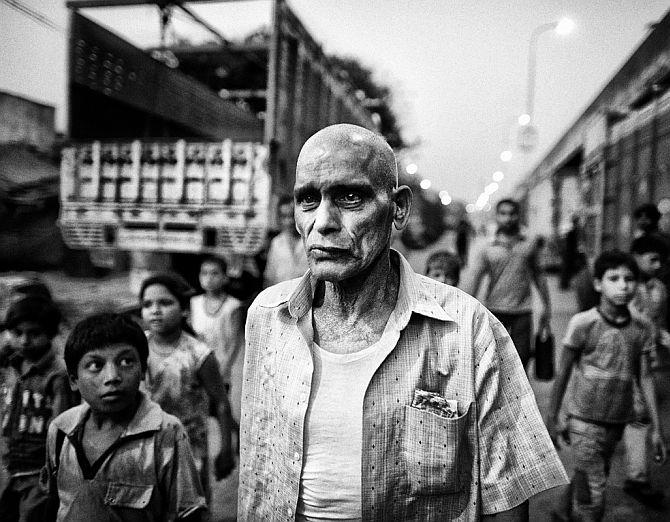 Abdul, now 55, has not left his neighbourhood since confining himself there in his 20s