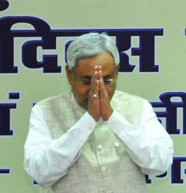 Bihar Chief Minister Nitish Kumar is trying to woo the electorate with his development agenda.