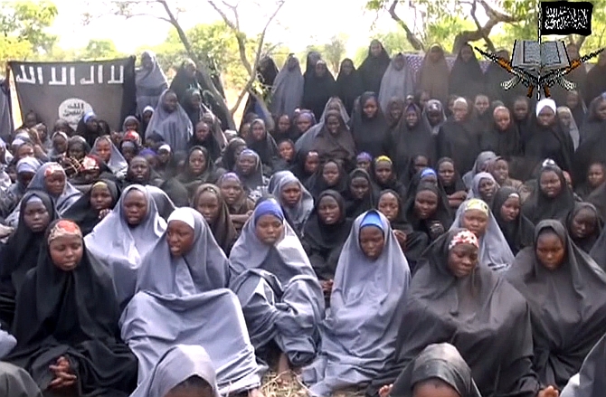 On Monday, Boko Haram released a video of the girls they claimed to have abducted