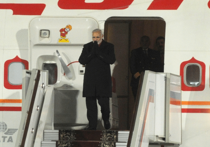 Prime Minister Modi in Moscow and Kabul.