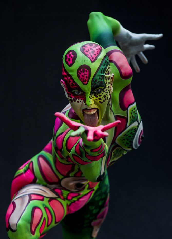 Bodyart on Unique Style: Body Painting Events