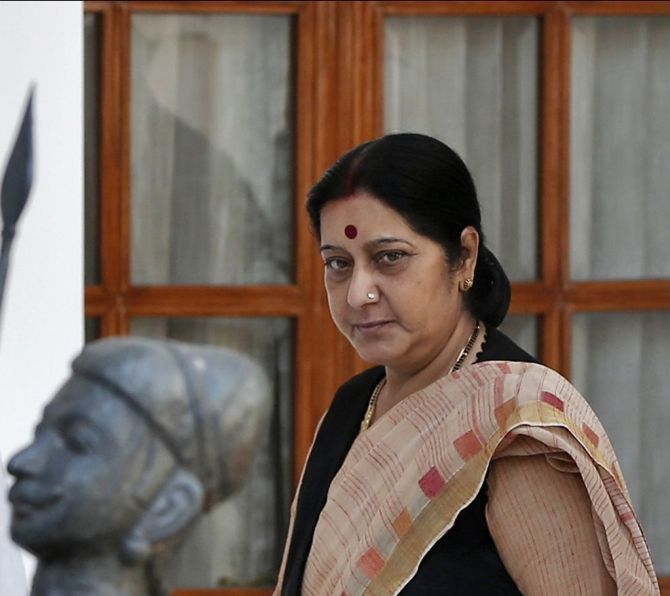 External Affairs Minister Sushma Swaraj