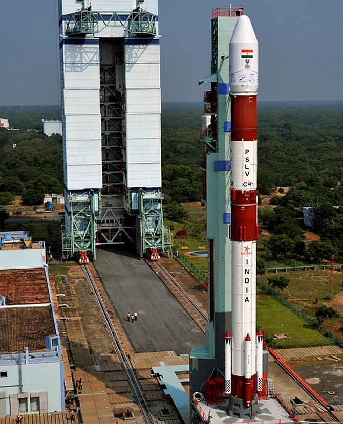 pslv-to-launch-five-foreign-satellites-in-july-rediff-india-news