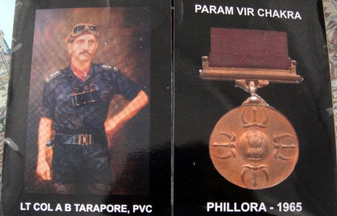 Lieutenant Colonel A B Tarapore, PVC