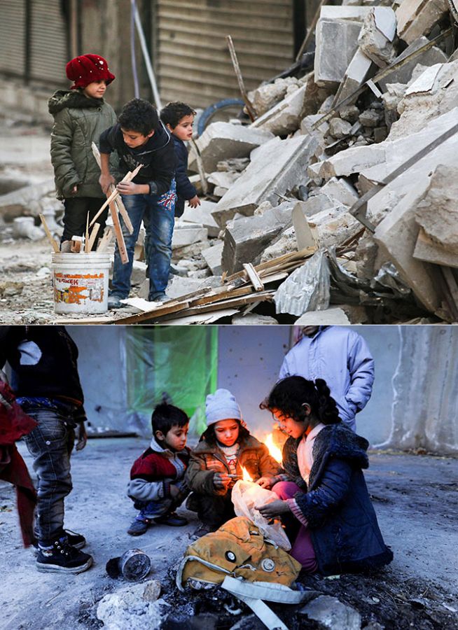 Aleppo Child Refugees