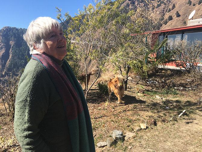 Patricia, a retired drama teacher is the designer