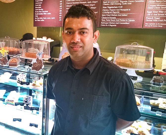 Karan Manavalan moved from Pune to Chennai to run Writer's Cafe