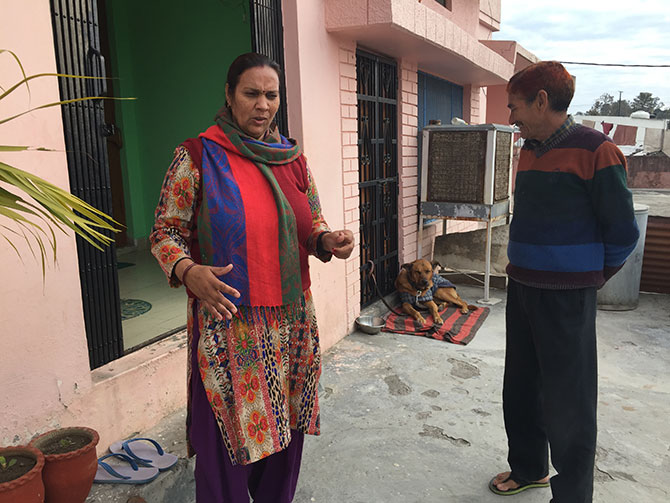 Jaswant Singh's family members in Dehradun