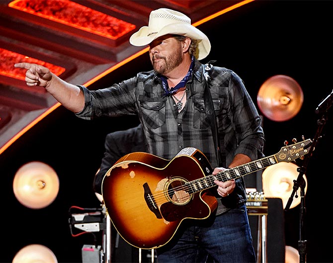 Musician Toby Keith will perform at the Trump inauguration