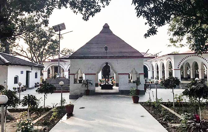 The ashram will celebrate 100 years in April
