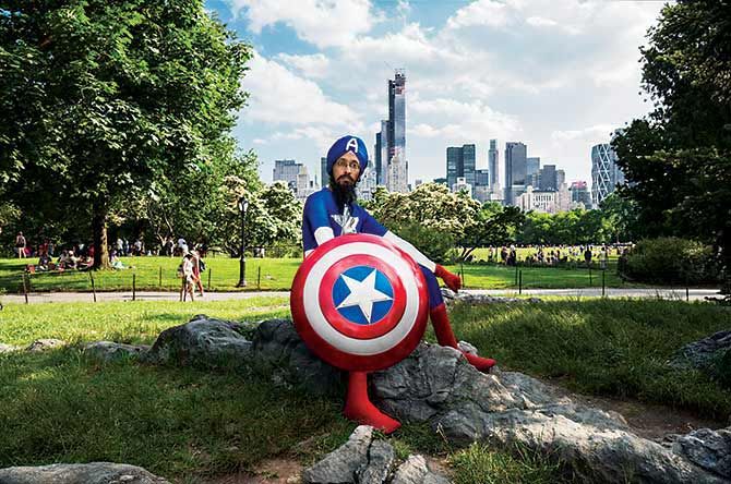 Sikh Captain America