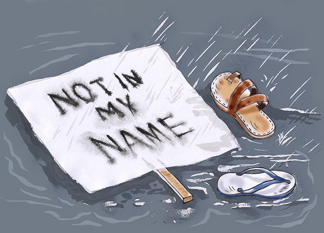 Not in my name illustration