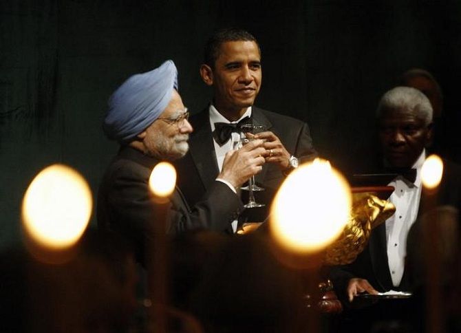 Singh Obama state dinner