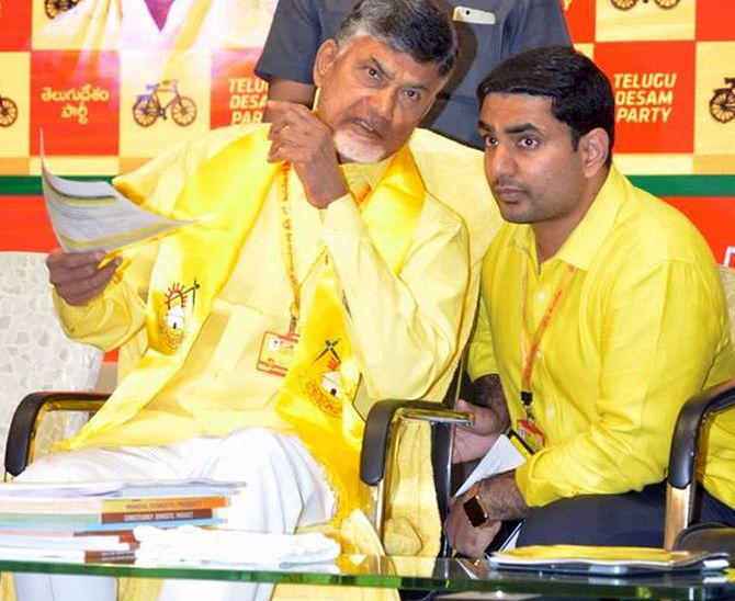 Image result for Chandrababu & <a class='inner-topic-link' href='/search/topic?searchType=search&searchTerm=LOKESH' target='_blank' title='click here to read more about LOKESH'>lokesh</a>