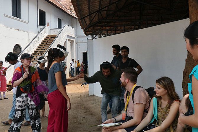 Symphony of a missing room, Lundahl and Seitl, Kochi Biennale 2016-2017