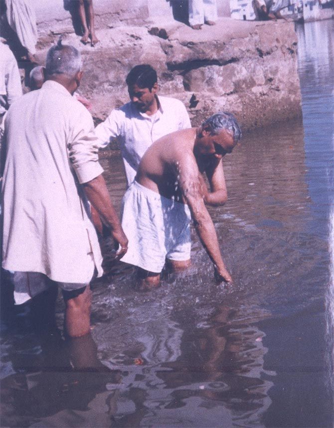 Atal Bihari Vajpayee at Pushkar