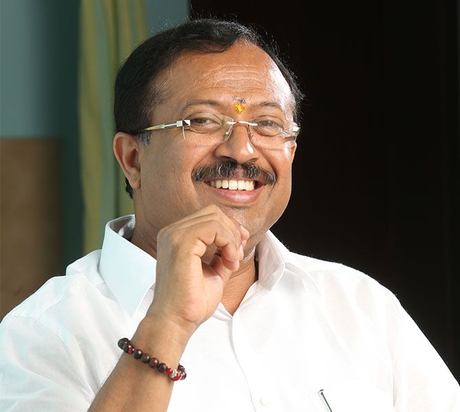V Muraleedharan, the Bharatiya Janata Party leader elected to the Rajya Sabha from Maharashtra