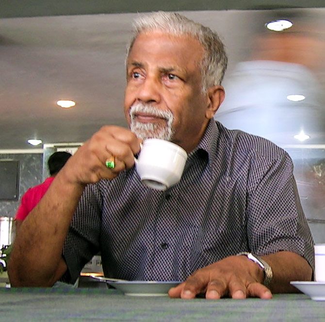 Professor E C G Sudarshan, the legendary physicist. Photograph: Kind courtesy Tabish/Wikipedia Commons
