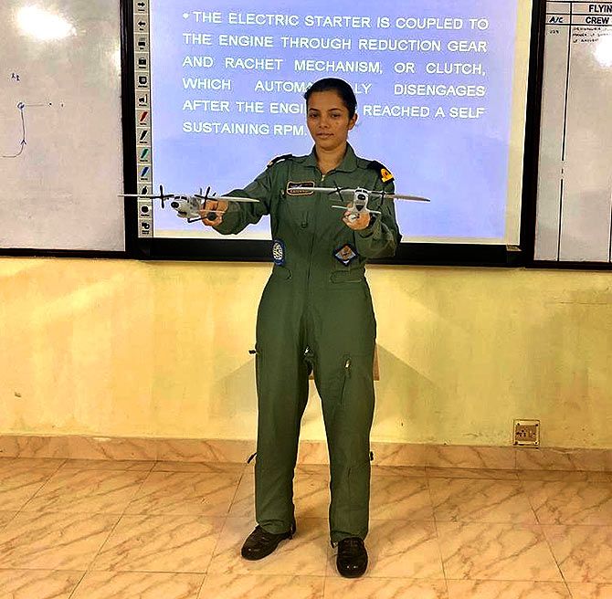 Sub Lieutenant Shivangi