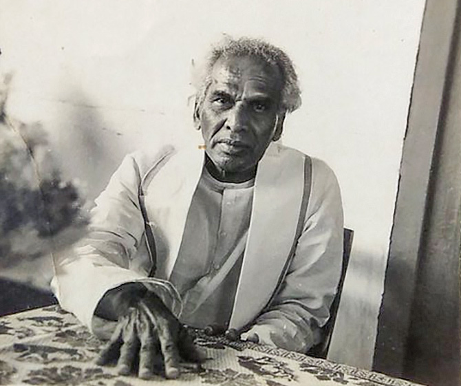 V K Krishna Menon in 1965. Photograph: Kind courtesy https://twitter.com/SiddharthMNair