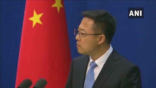 Chinese Foreign Ministry spokesperson Zhao Lijian