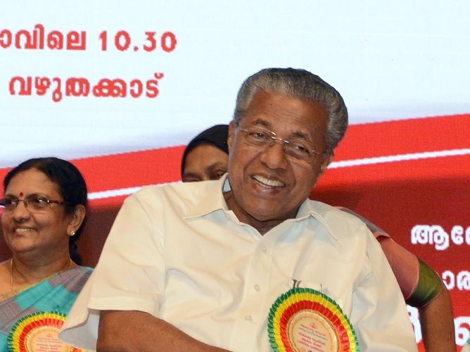 Kerala chief minister Pinarayi Vijayan. Photograph: Kind courtesy keralacm.gov.in
