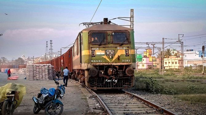 A train in Bhilai