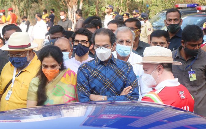 Gautam Singhania with CM Udhav Thackeray