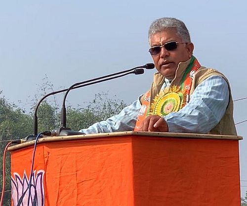 BJP West Bengal president Dilip Ghosh