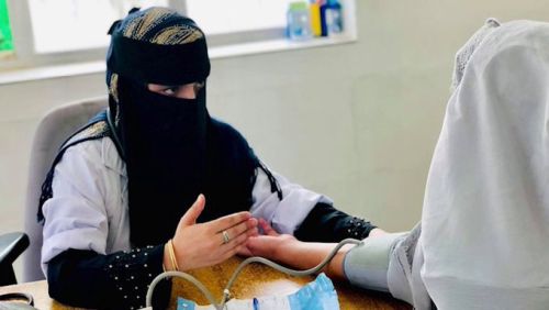 Taliban has allowed women to work in health and education.