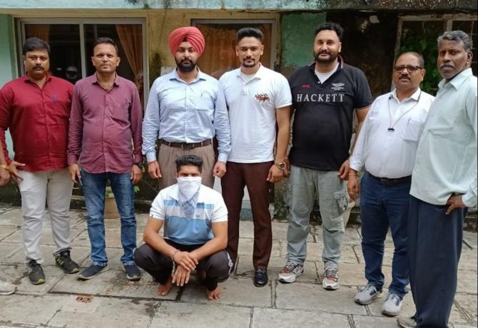 Charat Singh was apprehended in Mumbai by the Punjab police in a joint operation with central agencies and the ATS, Maharashtra, October 13, 2022