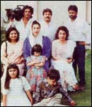 Benazir with Rajiv Shukla and his team members