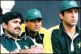 Moin, Miandad and Wasim Akram