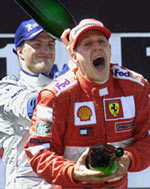 The Schumacher's celebrate