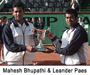 Mahesh Bhupathi and Leander Paes